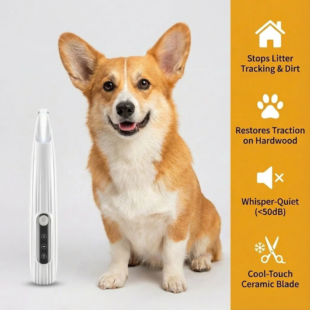 Terraz™ Silent Paw Trimmer Max